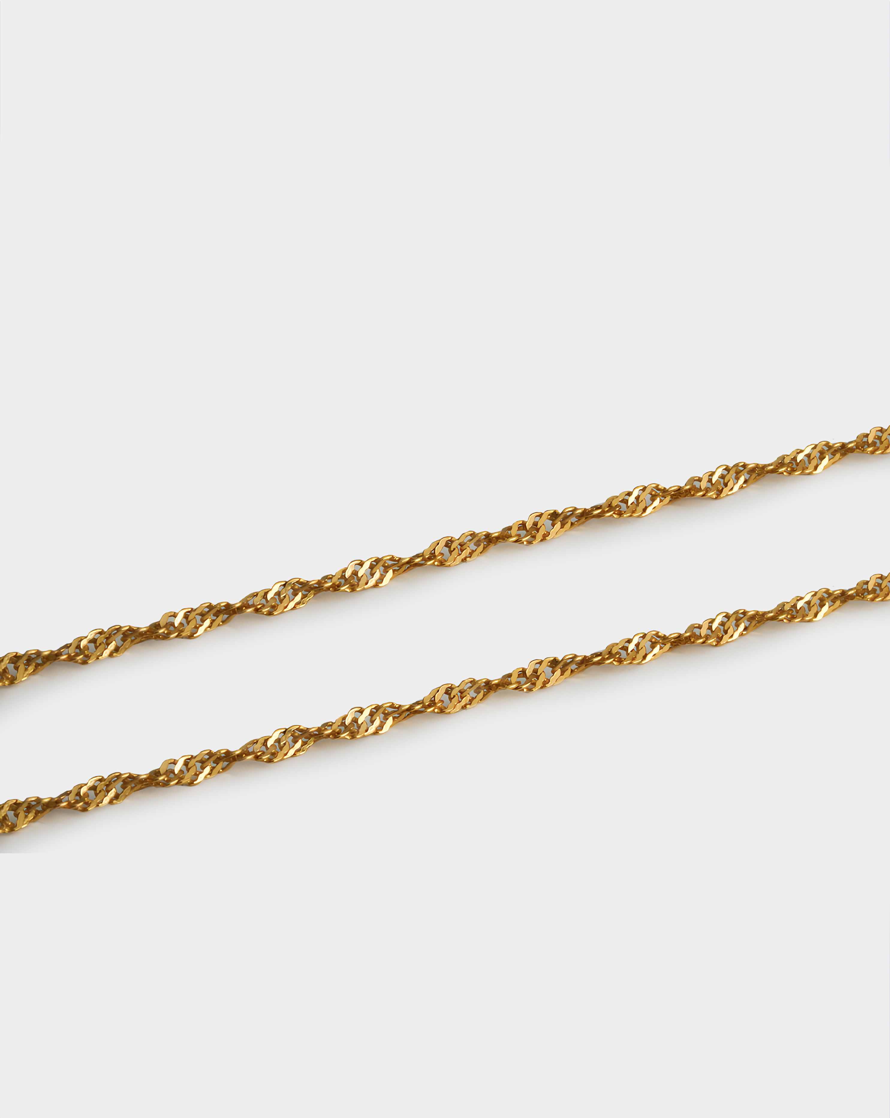 Curved Chain Necklace