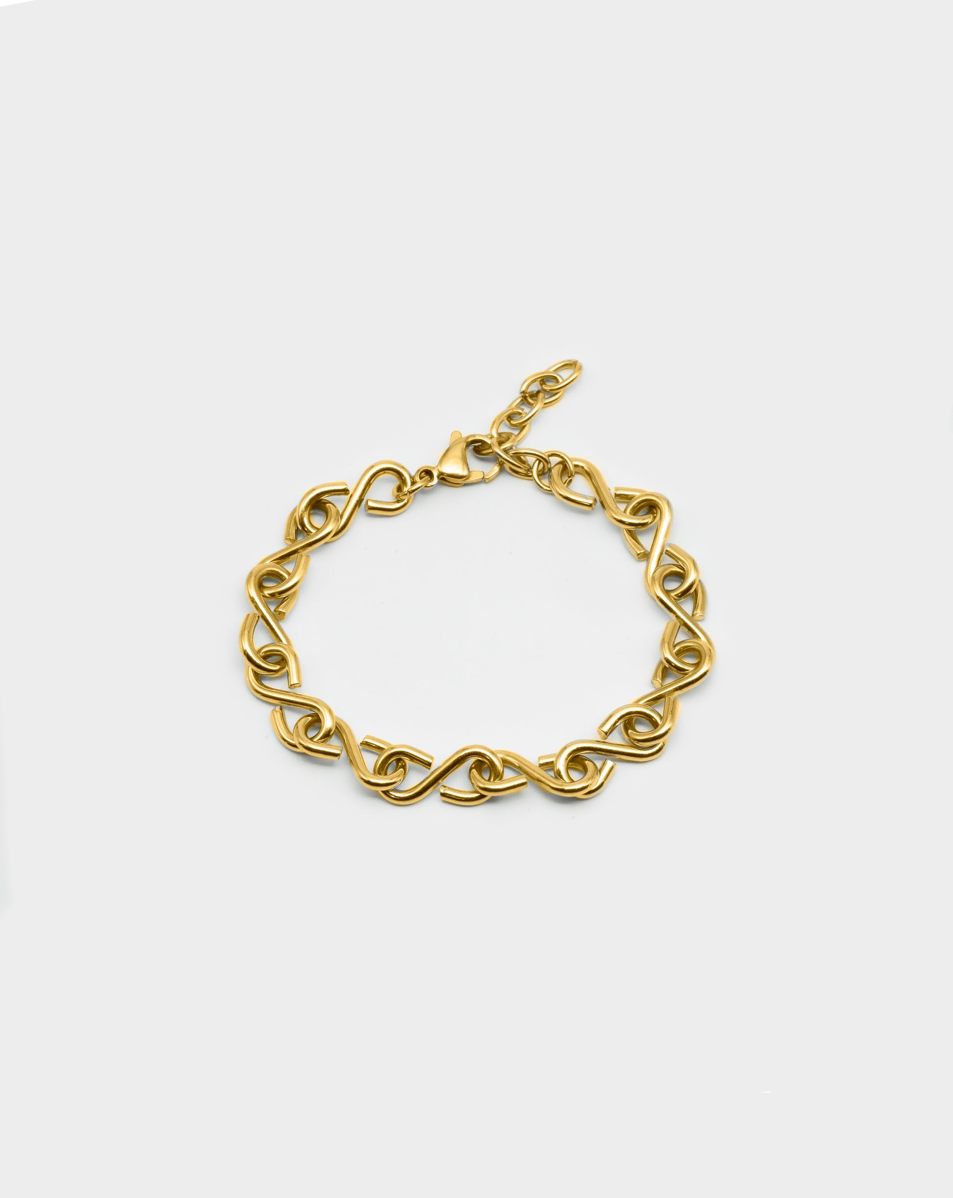 Gold Chain Bracelet adjustable Acardi
