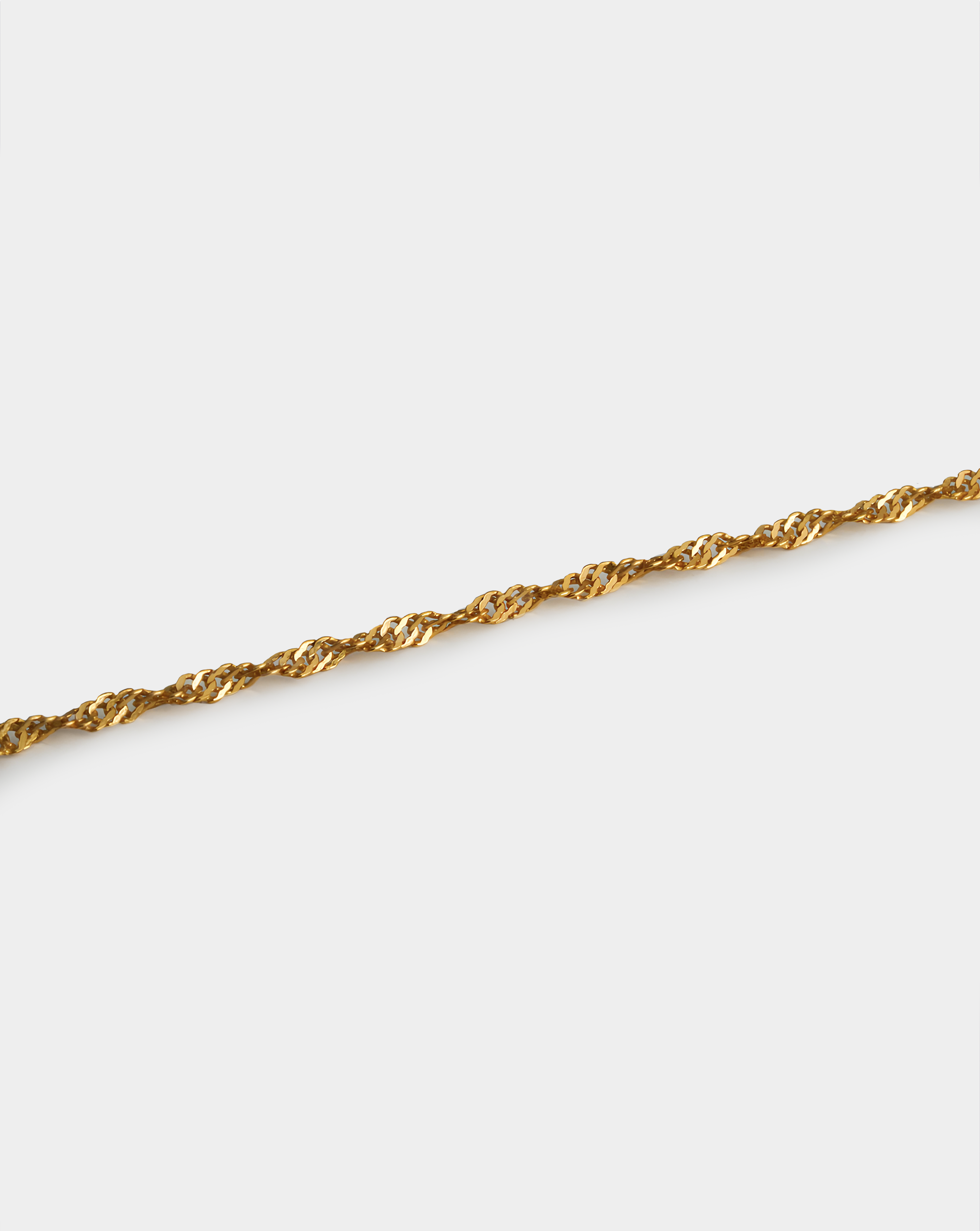 Curved Chain Necklace