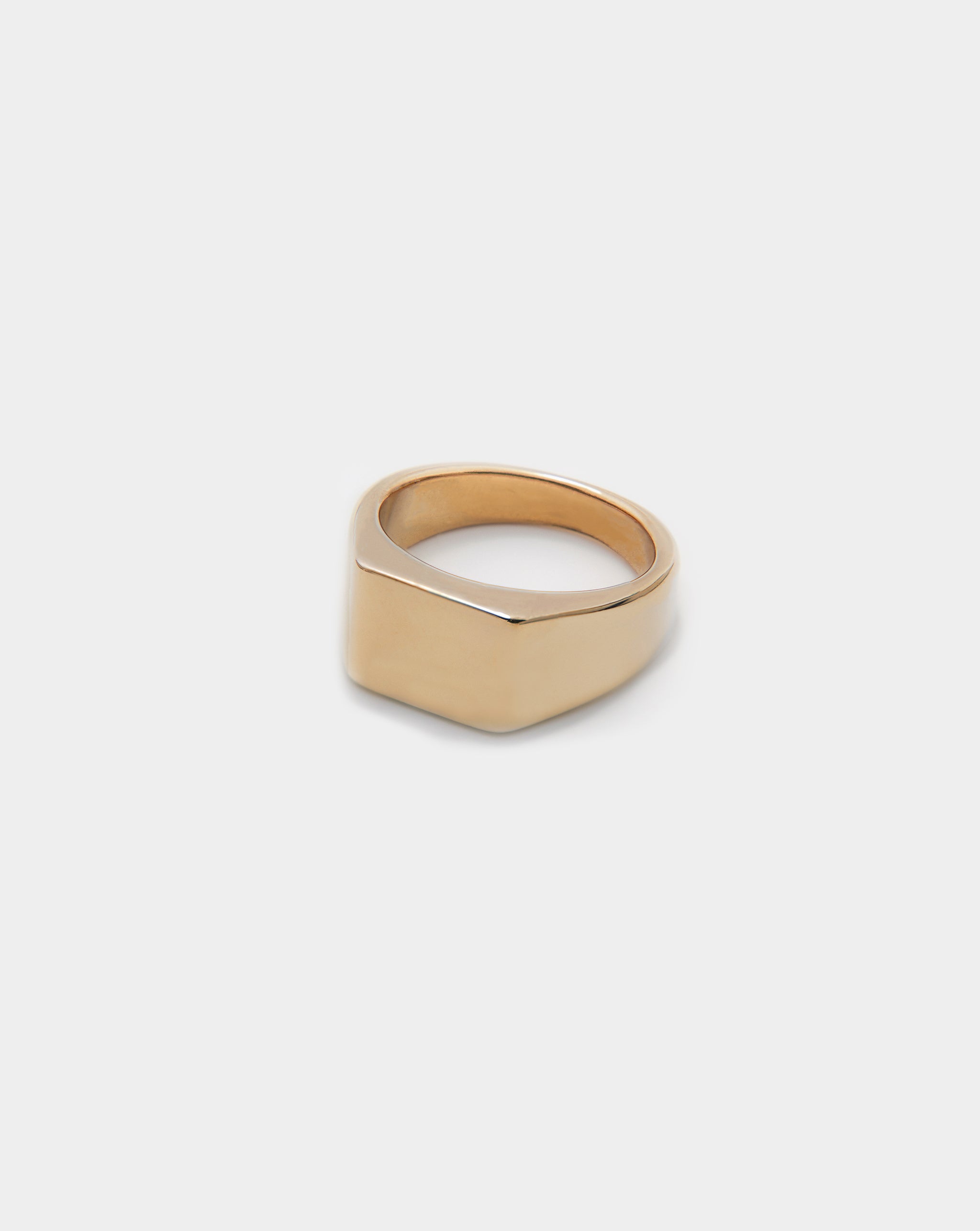 Men's Gold Signet Ring