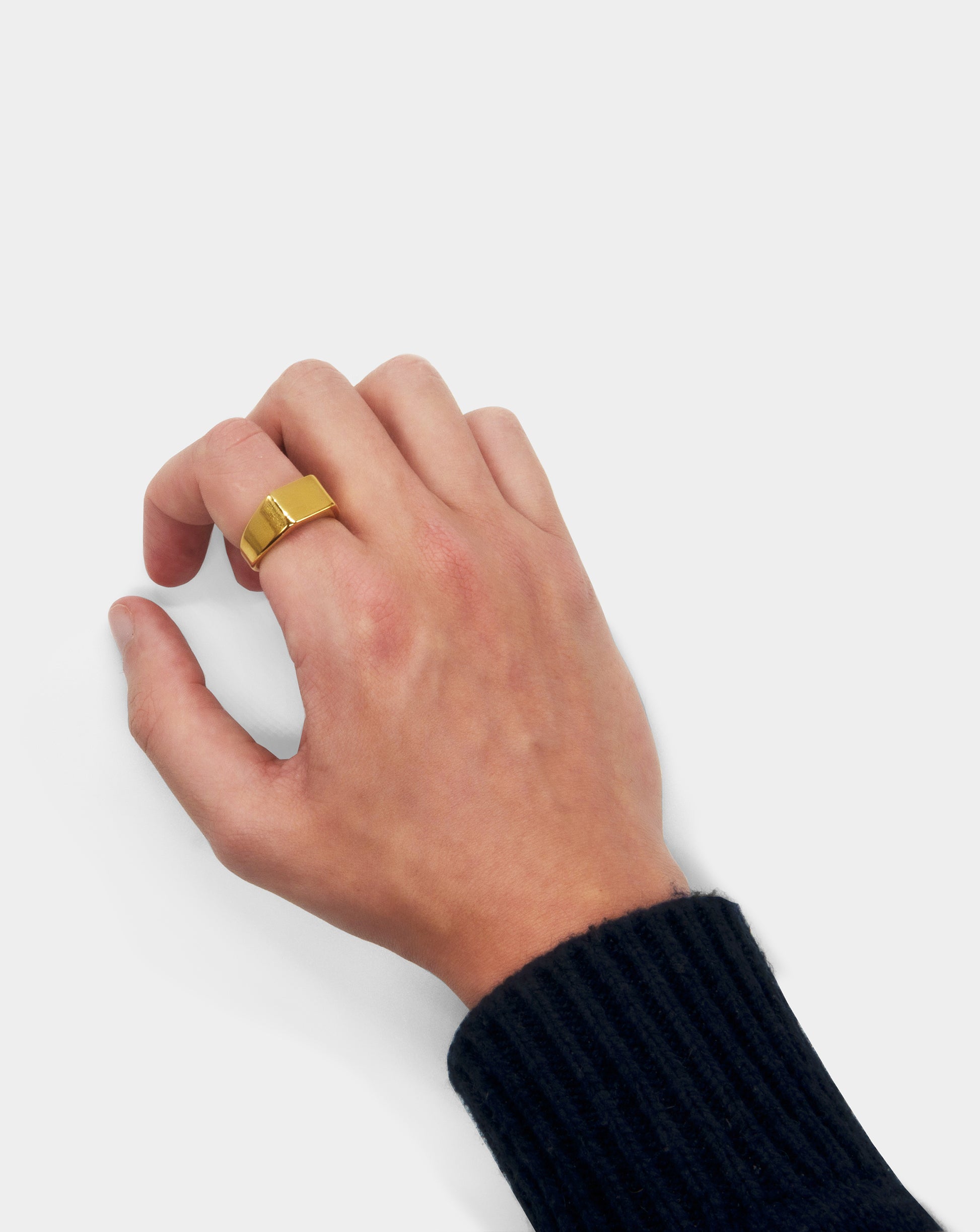 Men's Gold Signet Ring