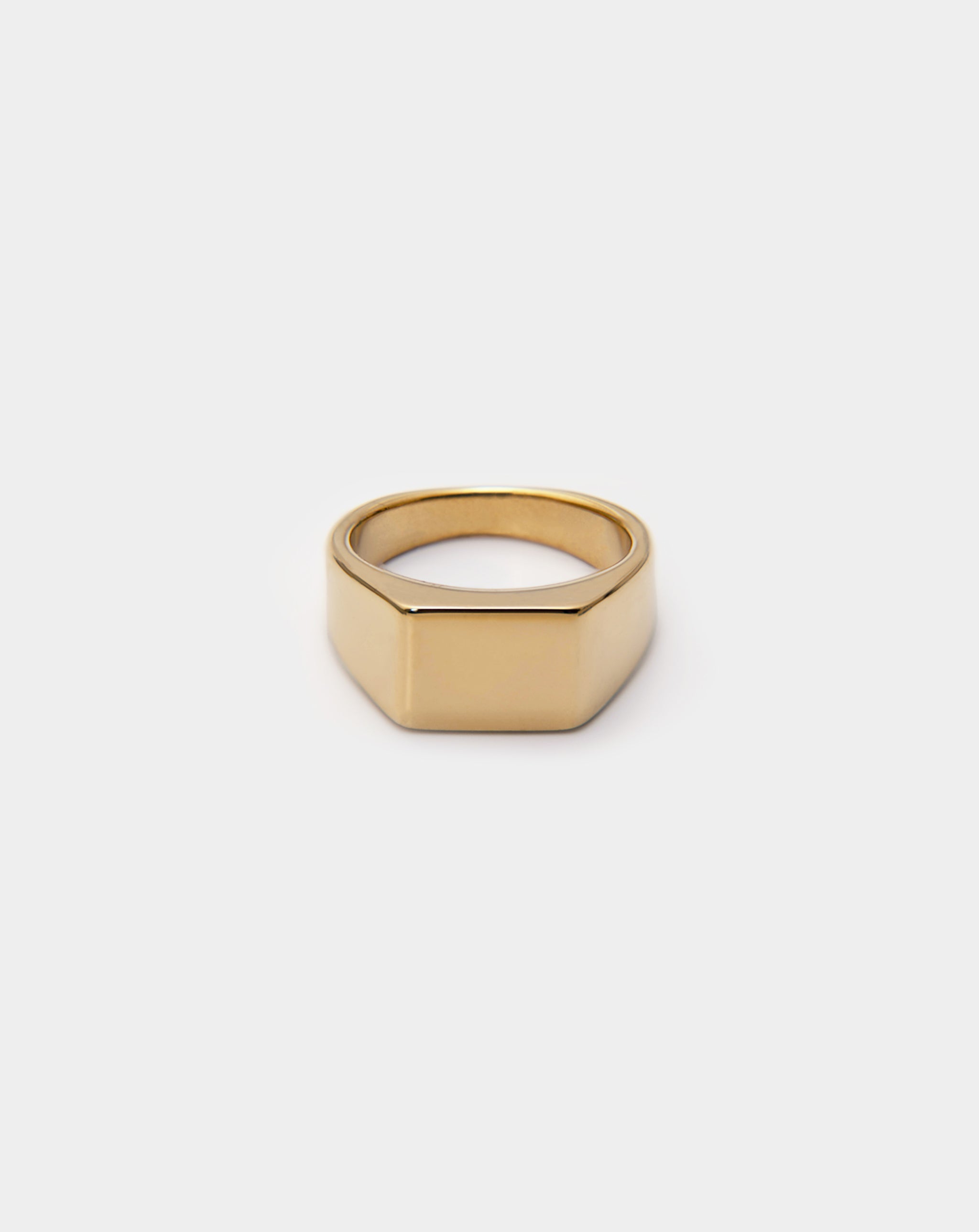 Men's Gold Signet Ring